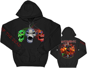 IRON MAIDEN nights of the dead arm and bp HSWEAT