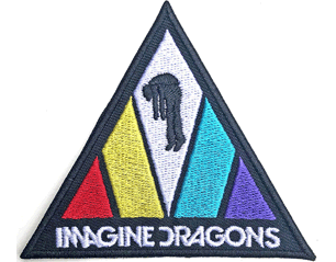 IMAGINE DRAGONS triangle logo WPATCH