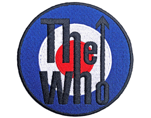 WHO target logo bordered PATCH
