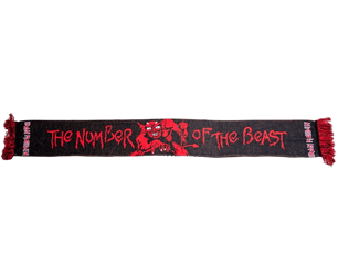 IRON MAIDEN number of the beast SCARF