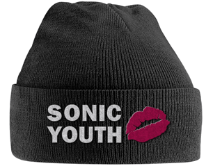 SONIC YOUTH goo logo BEANIE HAT