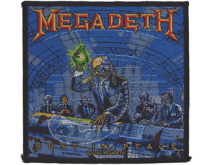MEGADETH rust in peace WPATCH