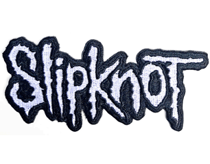 SLIPKNOT cut out logo black border PATCH