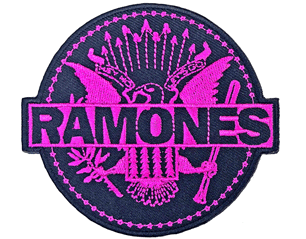 RAMONES pink seal WPATCH