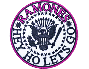 RAMONES hey ho lets go PATCH