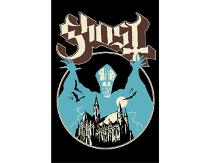 GHOST opus eponymous HQ TEXTILE POSTER