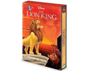 DISNEY the lion king vhs a5 NOTEBOOK