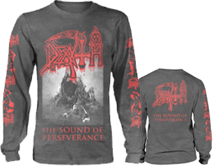 DEATH the sound of perseverance GREY LONGSLEEVE