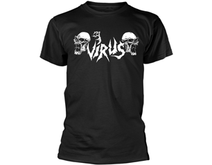 VIRUS logo/black TS