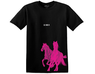 LIL NAS X pink horses TS