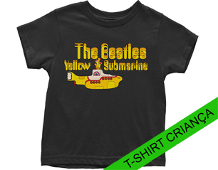 BEATLES yellow submarine logo and sub YOUTH TS