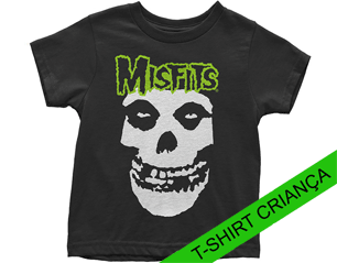 MISFITS skull and logo YOUTH TS