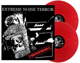 EXTREME NOISE TERROR phonophobia RED 2LP