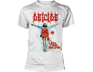 DEICIDE once upon the cross/white TS