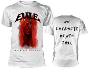 EVILE hell unleashed/white TS