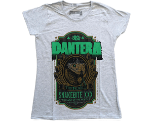 PANTERA snakebit xxx label/heather grey skinny TS