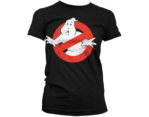 GHOSTBUSTERS distressed logo skinny TS