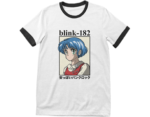 BLINK 182 anime/ringer white TS