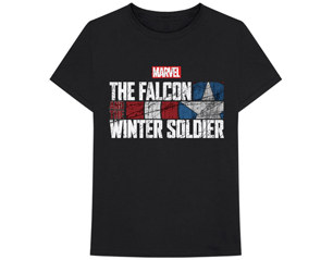 MARVEL falcon and winter soldier text logo TS