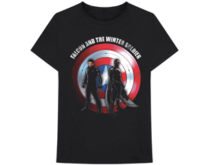 MARVEL falcon and winter soldier shield logo TS