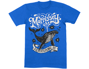 MORRISSEY never giving in whale/blue TS