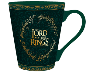 LORD OF THE RINGS elven foil MUG