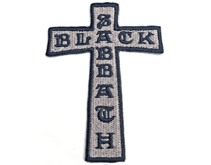 BLACK SABBATH cross PATCH