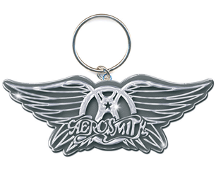AEROSMITH wings logo metal KEYCHAIN