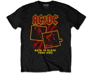 AC/DC back in black tour 1980 TS