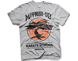 COBRA KAI miyagi-do karate school/heather grey TS
