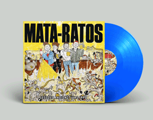 MATA RATOS sessoes radioativas 1990 blue VINYL