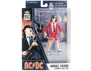 AC/DC bst axn angus young hth tour RED SUIT 13cm FIGURE
