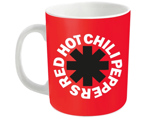 RED HOT CHILI PEPPERS asterisk logo red MUG