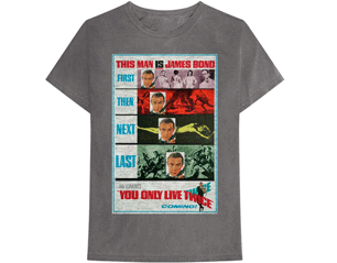 JAMES BOND 007 you only live twice/charcoal grey TS
