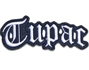 TUPAC cut out logo PATCH