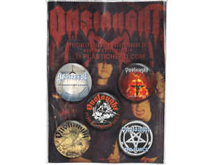 ONSLAUGHT onslaught BADGE PACK