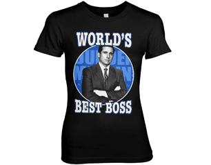 OFFICE worlds best boss skinny TS