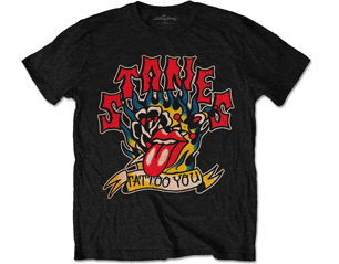 ROLLING STONES tattoo you blue flames TS
