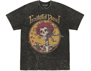 GRATEFUL DEAD best of cover dip dye/mineral wash TS