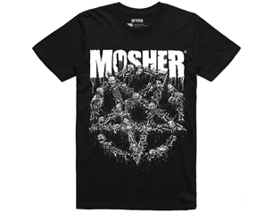 MOSHER zombie pentagram TS