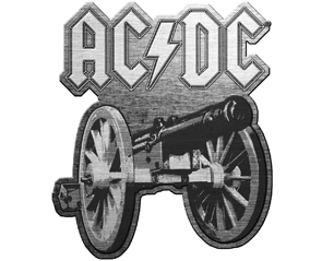 AC/DC for those about to rock METAL PIN