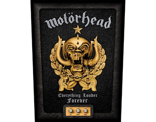MOTORHEAD everything louder forever BACKPATCH