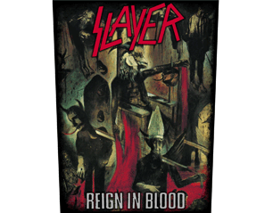 SLAYER reign in blood BACKPATCH
