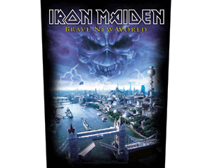 IRON MAIDEN brave new world BACKPATCH
