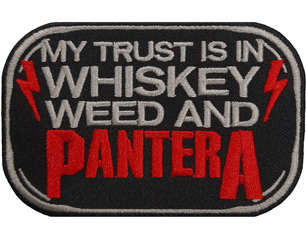 PANTERA whiskey PATCH