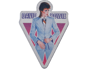 DAVID BOWIE blue suit WPATCH