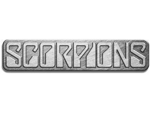 SCORPIONS logo METAL PIN