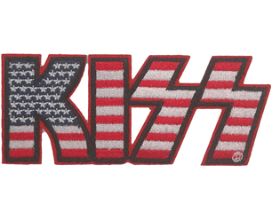 KISS american flag logo PATCH