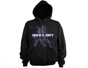 RICK AND MORTY glitch HOODIE