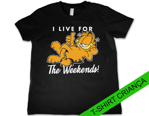 GARFIELD live for the weekends YOUTH TS